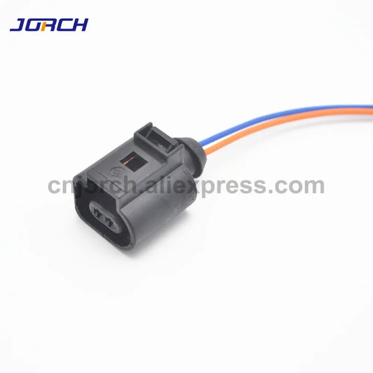 1 set 2pin Auto Electrical wire Harness Plug Wiring 1J0973702 for VW