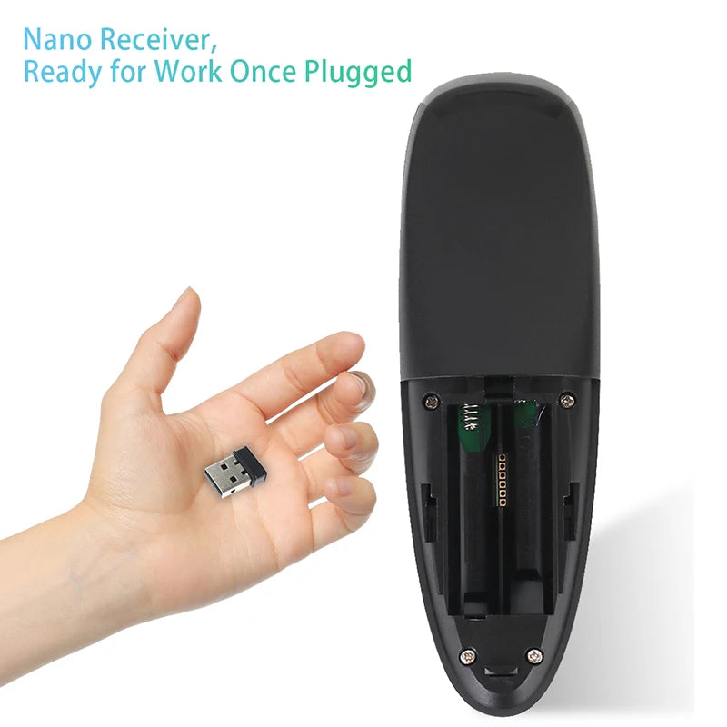 G10S Air Mouse Voice Control 2.4G USB Receiver G10s with Gyro Sensing