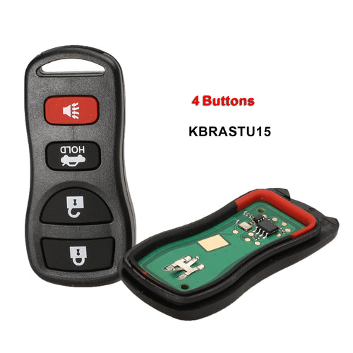315Mhz 3/4 Buttons Car Keyless Entry Remote Key For Infiniti/Nissan