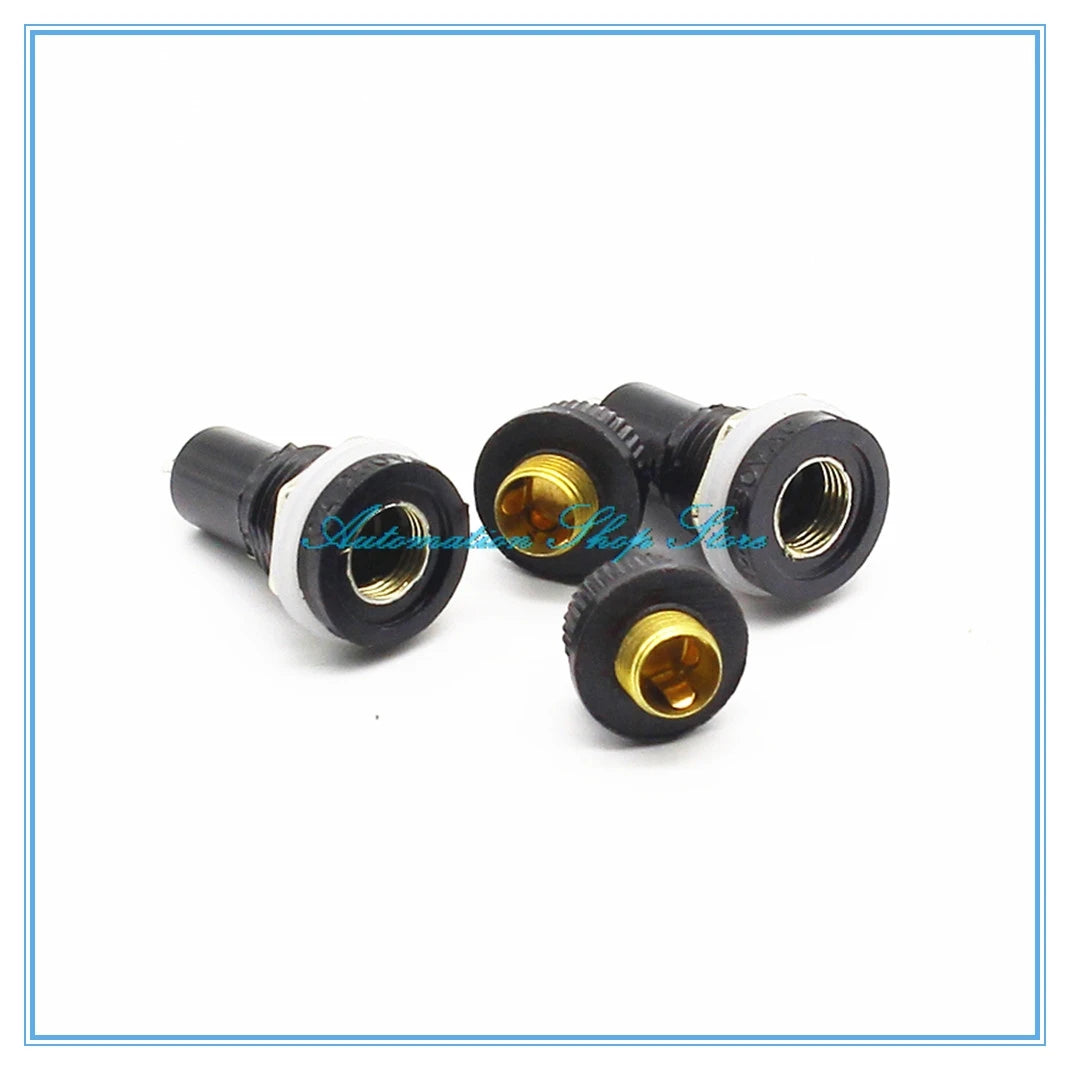 10PCS Automobile Fuses Insurance Pipe Seat Panel Mounting Fuse Holder