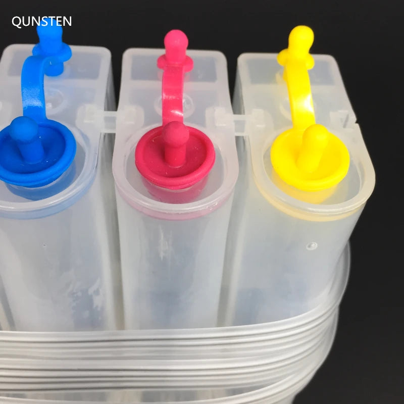 4 Color 85ML DIY Continuous Ink Supply System Outer Ink Tank Universal