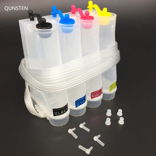 4 Color 85ML DIY Continuous Ink Supply System Outer Ink Tank Universal