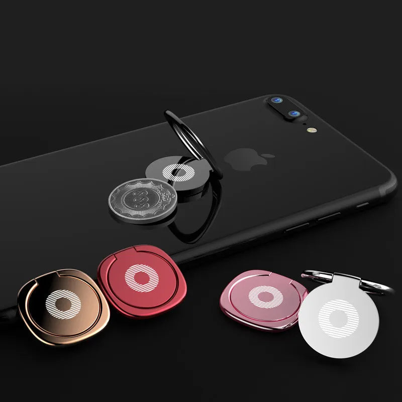 Mini 360 Degree Finger Ring Holder Metal Phone Stand Mount Smartphone