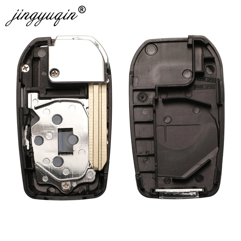 jingyuqin Upgrade 2/3/4 Button Flip Key Case For Toyota Reiz Camry