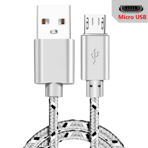 Micro USB Cable Data Sync USB Charger Cable For Samsung S7 Huawei