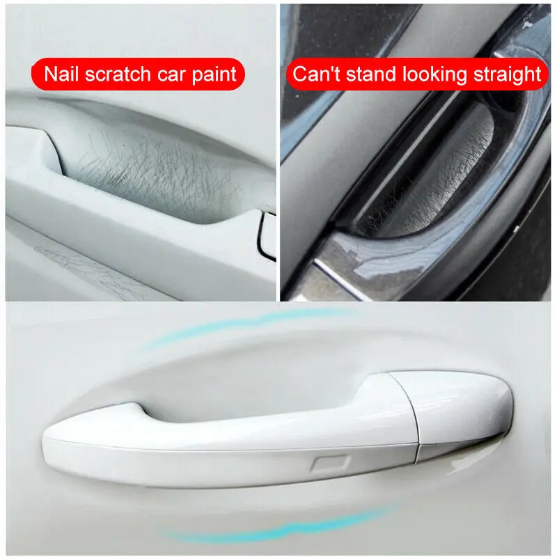 4pcs Universal Invisible Car Door Handle Scratches Automobile Shakes