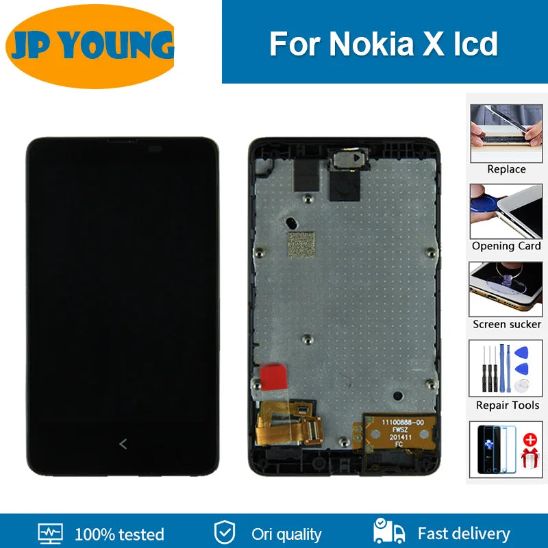 4.0" Original LCD Display For Nokia X RM-980 LCD Touch Screen