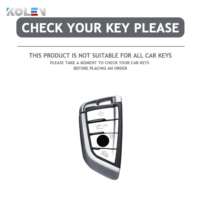 Fashion TPU Car Remote Key Case Cover Shell Fob For BMW X1 X3 X5 X6 X7