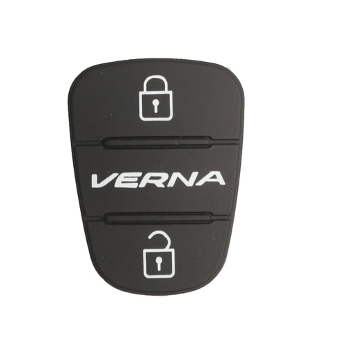 jingyuqin New Replacement Rubber Pad 3 Buttons Flip Car Remote Key