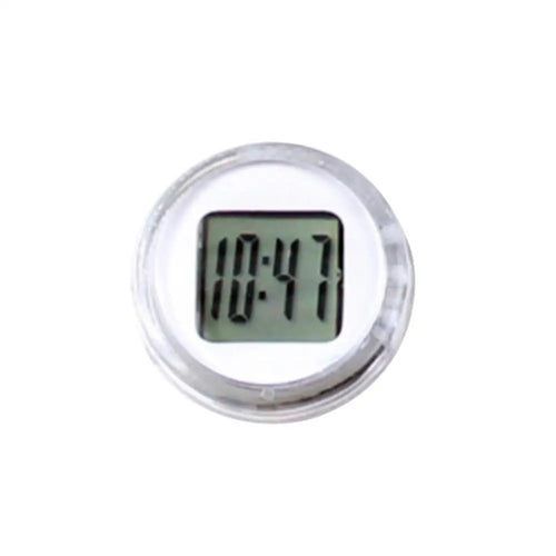 Universal Waterproof Mini Motorcycle Bike Sticky Digital Display Clock