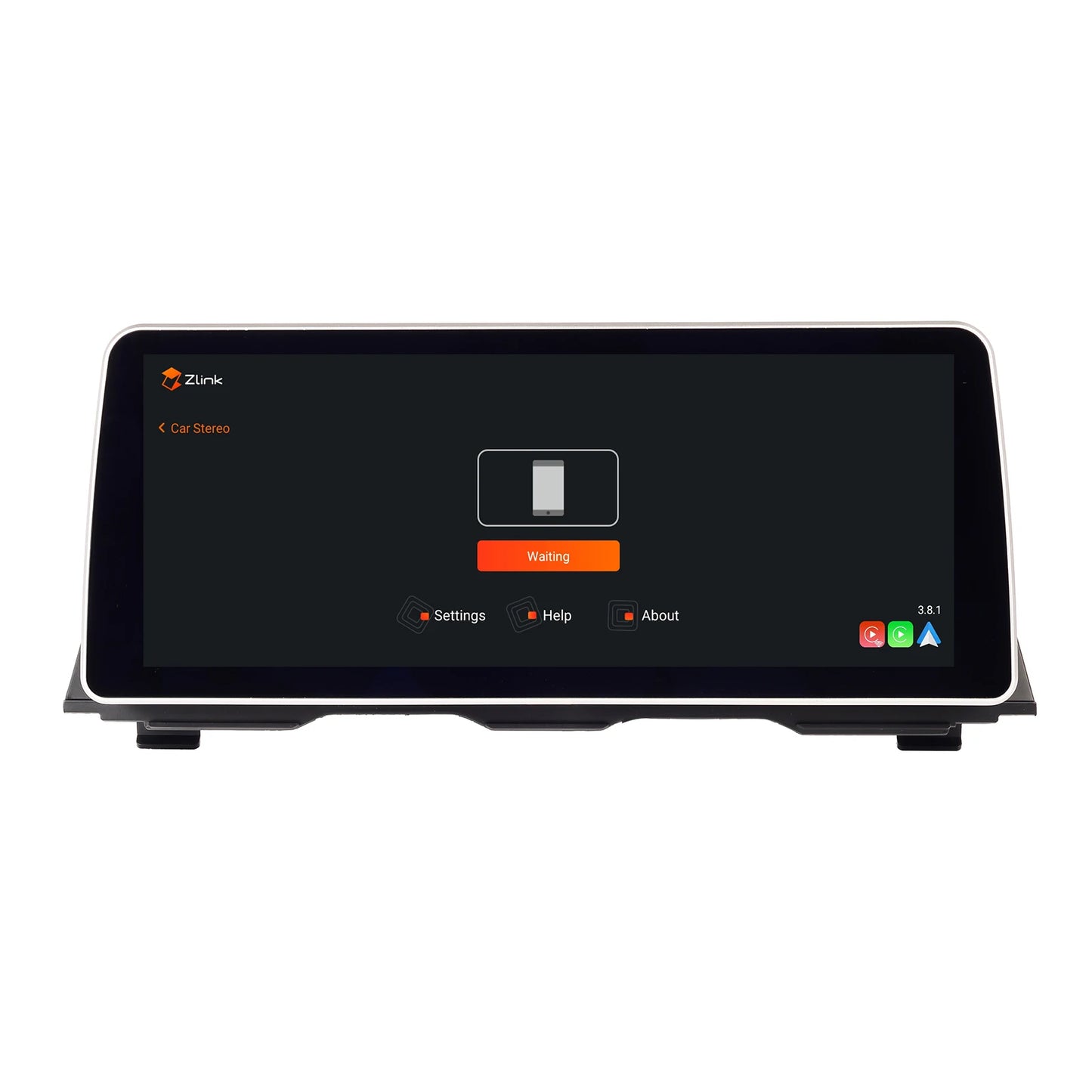 12.3" Wireless Carplay Auto Android 13 Car Multimedia Display Screen