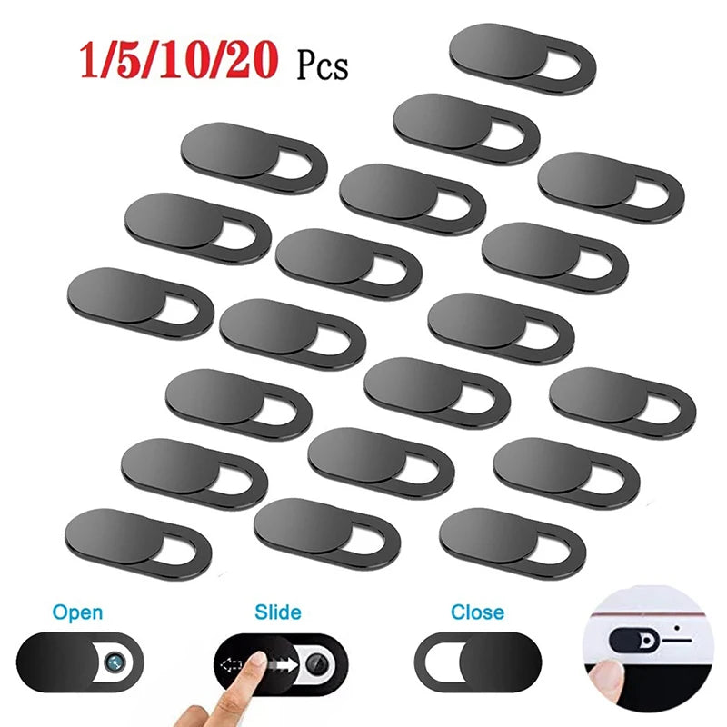 20/10/5/1pcs Sliding Webcam Cover Laptop Camera Cover Slider Phone