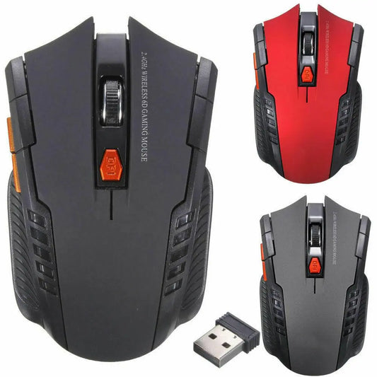 2.4Ghz Mini Wireless Optical Gaming Mouse & USB Receiver 1200 dpi for