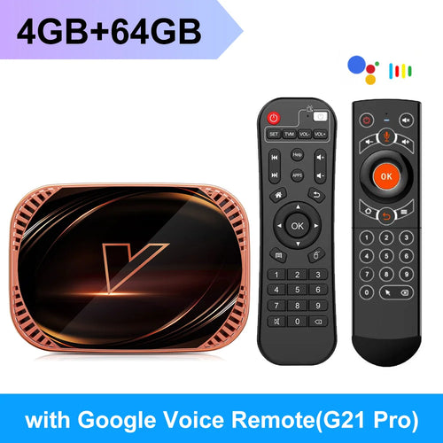 VONTAR X4  Smart TV Box Android 11 4GB 128G 32GB 64GB Amlogic S905X4
