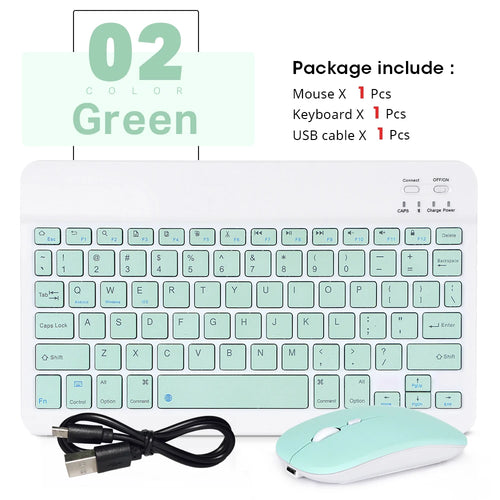 Bluetooth Keyboard For iPad Xiaomi Samsung Huawei Tablet Laptop IOS