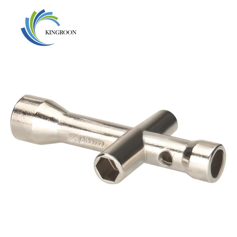 KINGROON 3D Printer Nozzle Tool 4in1 M2 M2.5 M3 M4 Screw Nut Hexagonal
