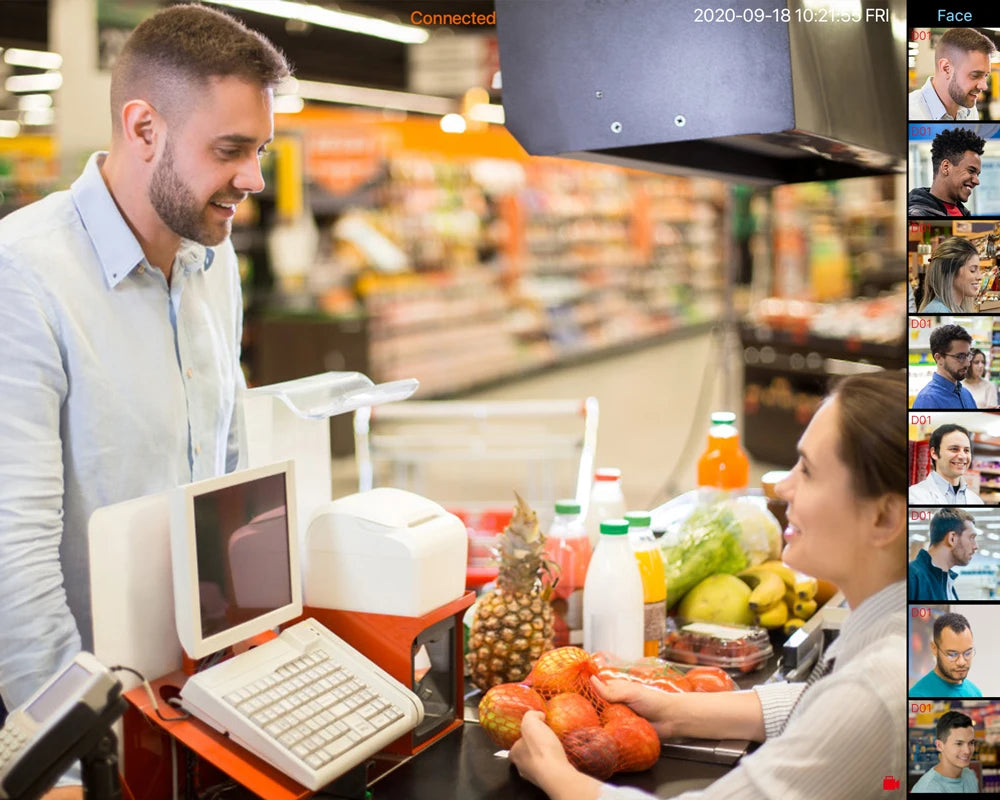 ASECAM 16CH 32CH 4K NVR Video Recorder AI Face Motion Detection Onvif