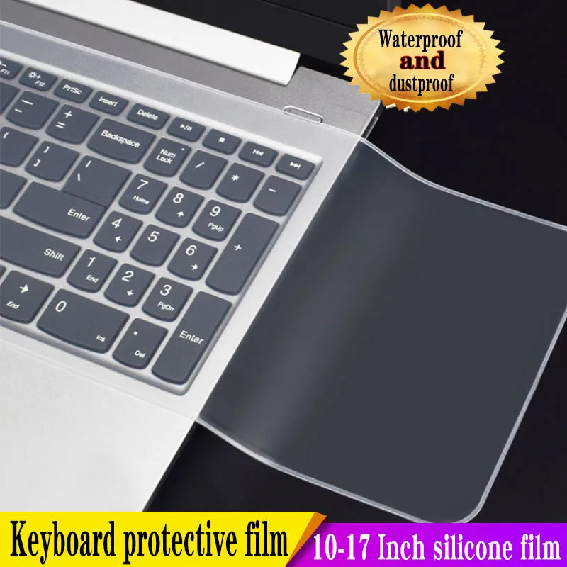 Waterproof Laptop Keyboard protective film 14-15 Inch keyboard cover