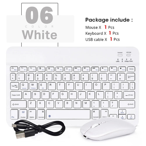 Bluetooth Keyboard For iPad Xiaomi Samsung Huawei Tablet Laptop IOS