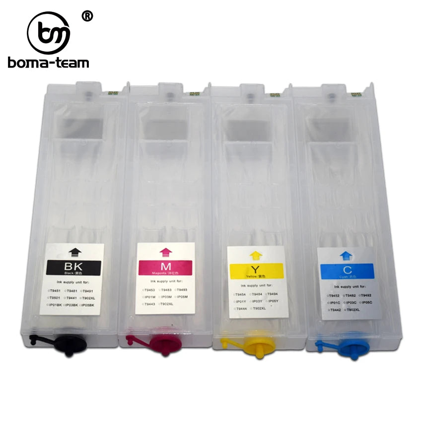 1set Refillable Ink Cartridge Without Chip And 1pc Maintenace Tank