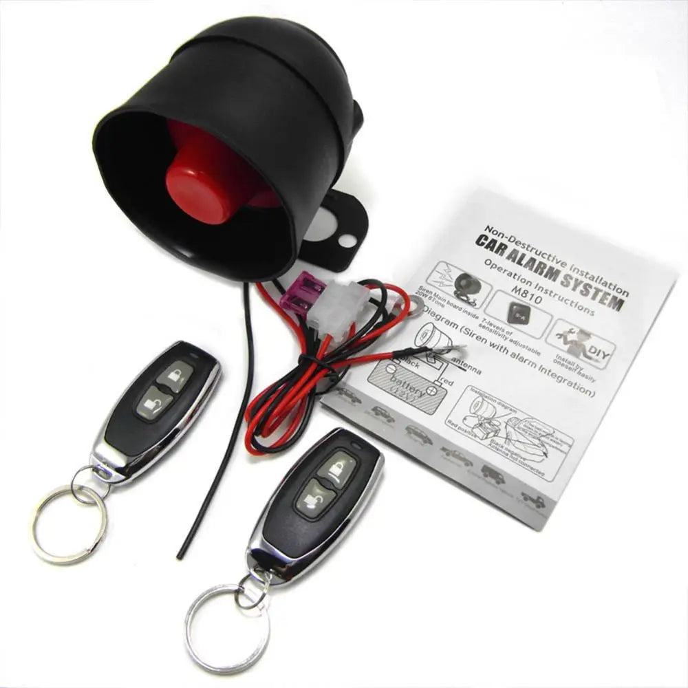 M810 8110 Universal Automobile Alarm System  Car Anti theft Device