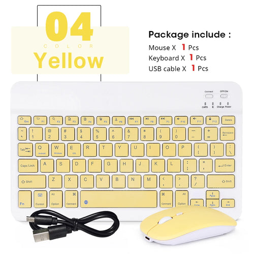 Bluetooth Keyboard For iPad Xiaomi Samsung Huawei Tablet Laptop IOS