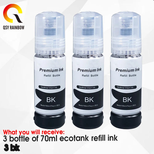 BottLe For Ecotank Ink For Epson L3150 L3110 104 502 512 504 Ink For