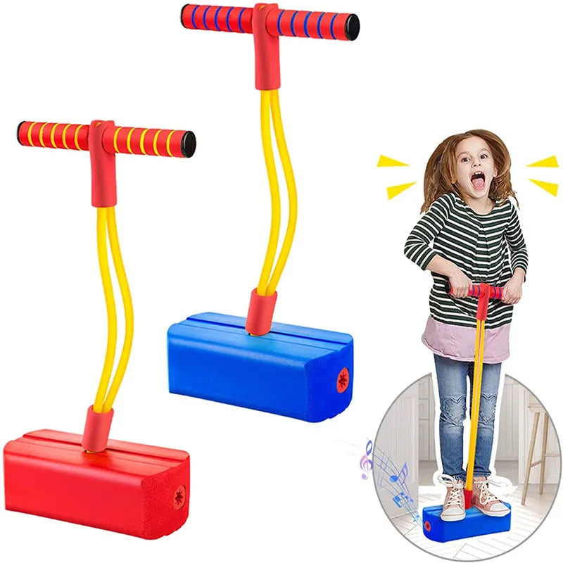 Gifts for 3+Old Boys Girls Foam Pogo Jumper for Kids Outdoor Toys for