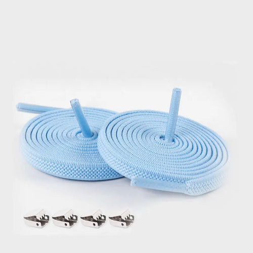 No Tie Shoelaces Elastic Outdoor Leisure Sneakers Quick Safety Flat