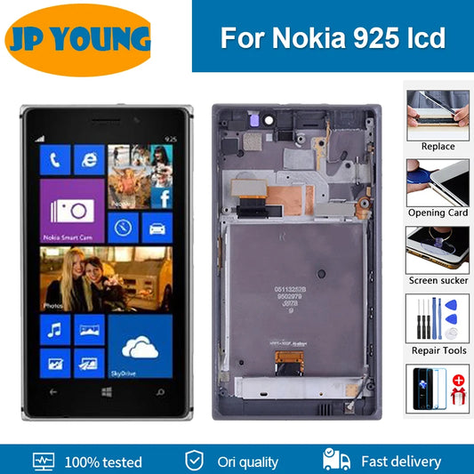 100% Original For Nokia Lumia 925 RM-893 LCD Replacement Assembly