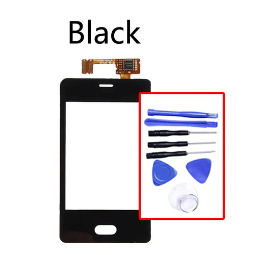Black Touch Screen For Nokia Asha N501 501  Digitizer Panel Sensor