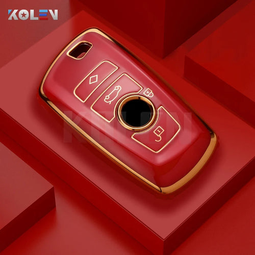 Fashion TPU Car Remote Key Case Cover Shell For BMW 1 3 5 7 Series X1