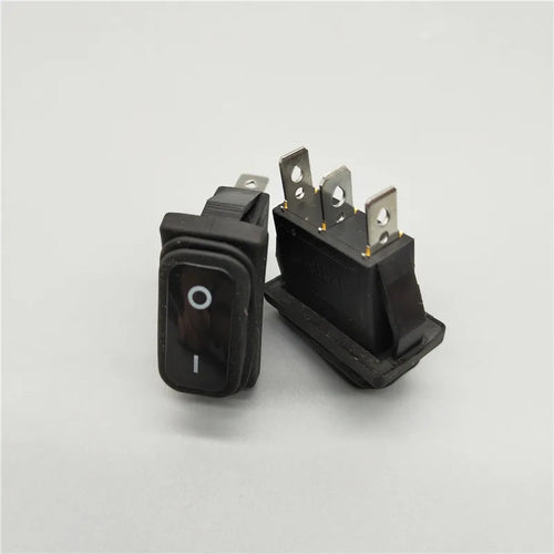 1pcs KCD3 3-pin 12V/220V LED light on / off rectangular long rocker