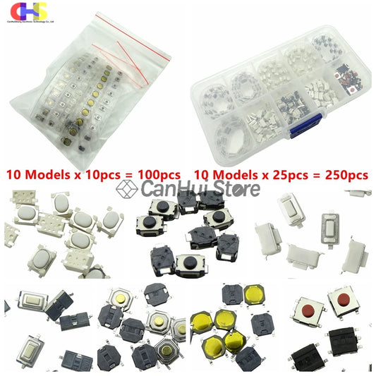 100pcs Car Remote Control Key Touch Switches Buttons Touch Key