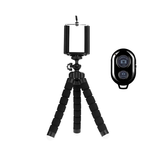 Tripods Tripod For Phone Mobile Camera Holder Clip Smartphone Monopod