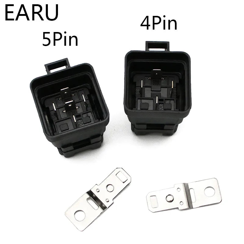 Car Auto Automobile Relay Sealed Waterproof Integrated Wired  DC12V