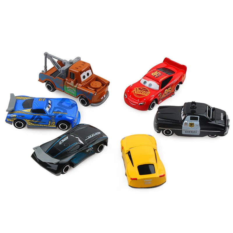 7PCS/Set Disney Pixar Car 3 Lightning m/c/Queen Jackson Storm Mack