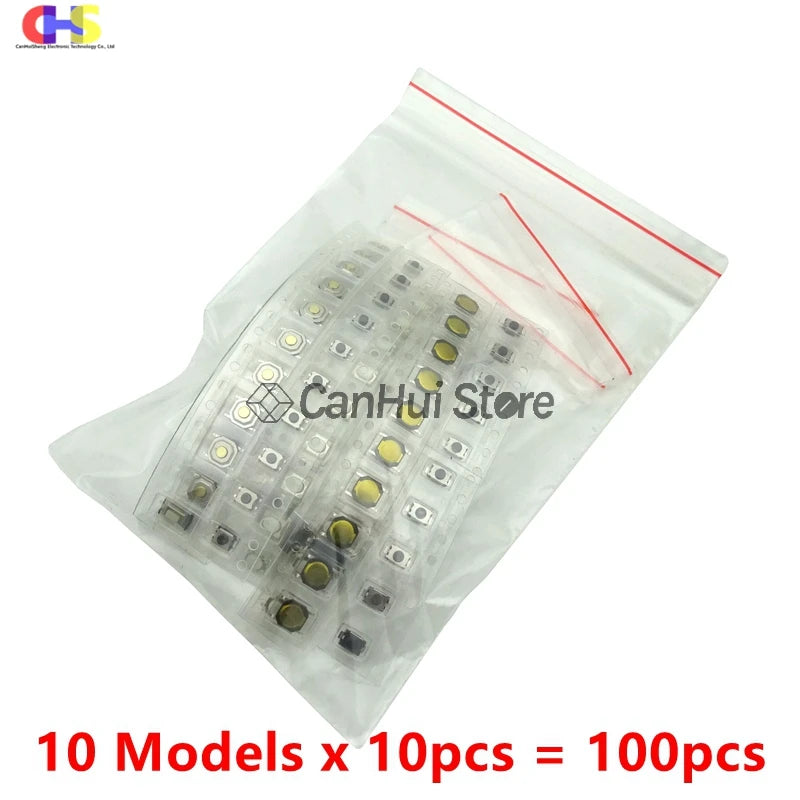 100pcs Car Remote Control Key Touch Switches Buttons Touch Key