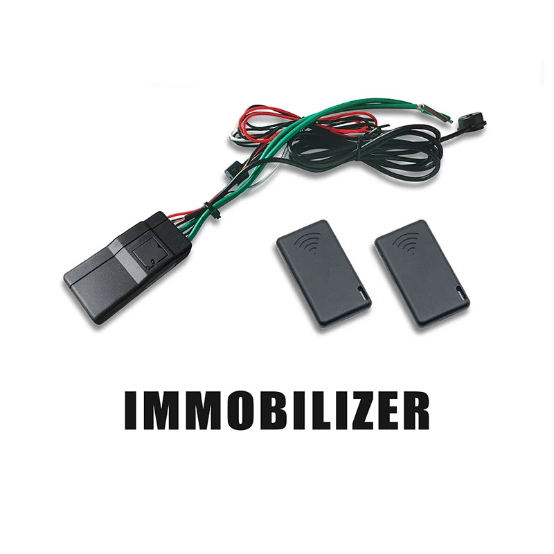 2.4GHz RFID Immobilizer Wireless Engine Automatic Lock Car Alarm