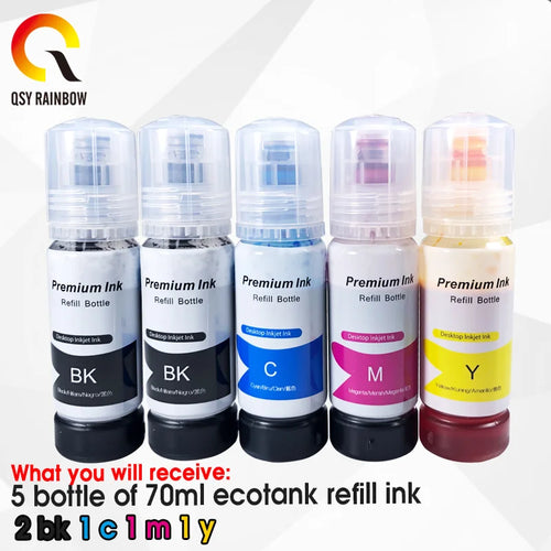 BottLe For Ecotank Ink For Epson L3150 L3110 104 502 512 504 Ink For