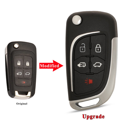 2/3/45B Modified Flip Remote Car Key Shell For Chevrolet Cruze Epica