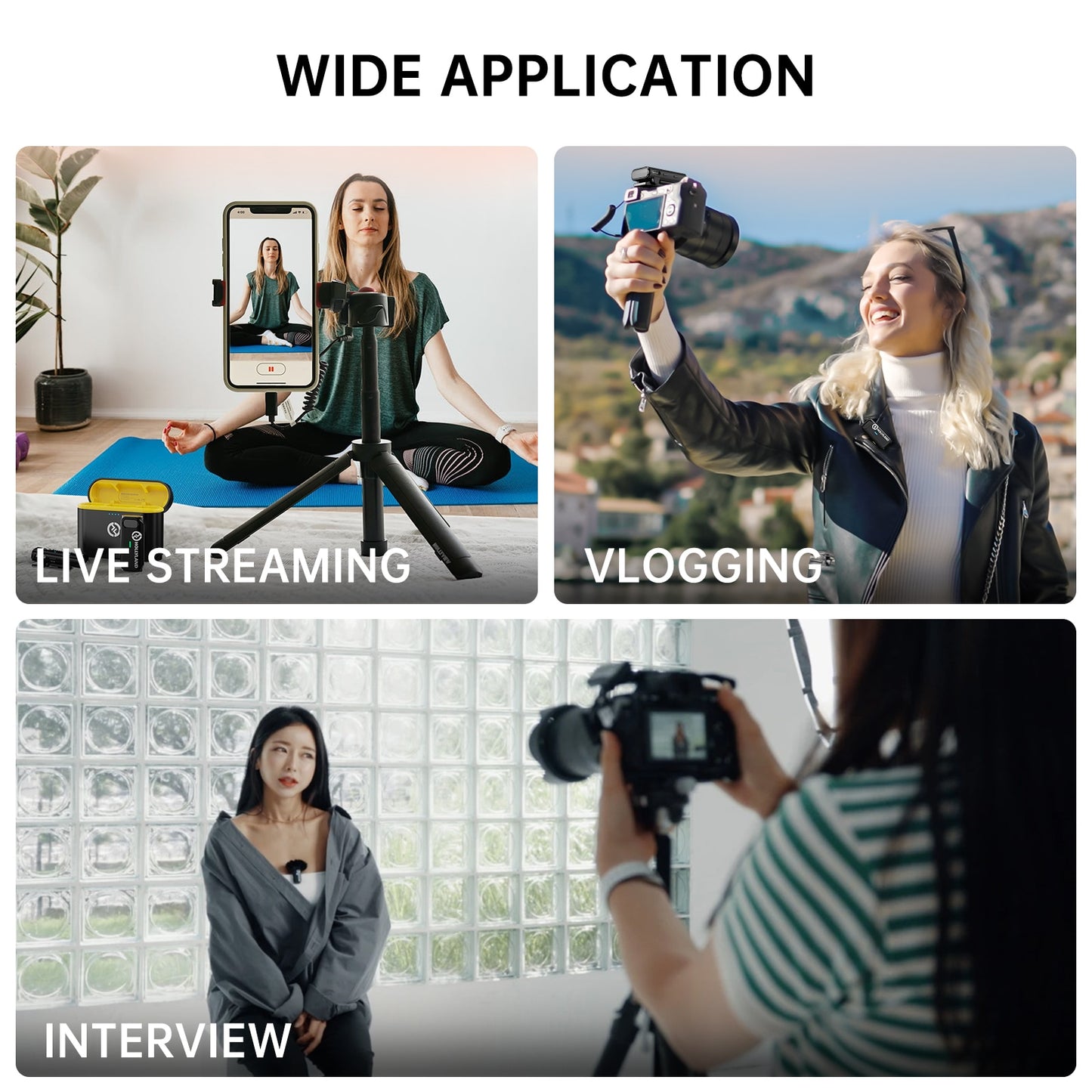 Hollyland Lavalier Microphone | Hollyland Wireless Mic | Wireless