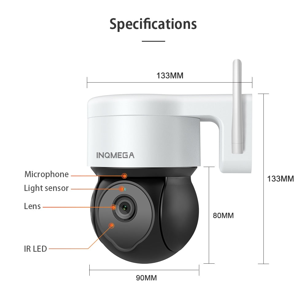 Outdoor Wifi Surveillance Cameras Alexa | Tuya Outdoor Wifi
