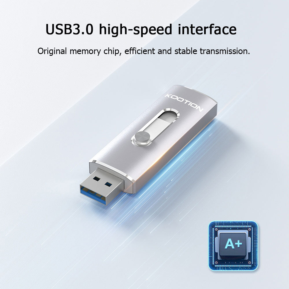 Kootion U21 Usb 3.0 Type C Usb Flash Drive Otg Pen Drive 256gb 128gb