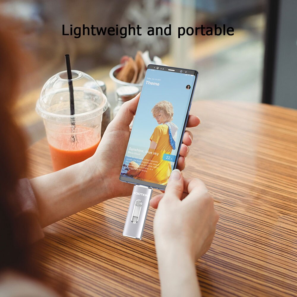 Kootion U21 Usb 3.0 Type C Usb Flash Drive Otg Pen Drive 256gb 128gb