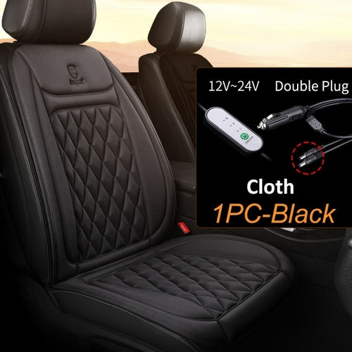 Karcle Car Seat Heater Electric Heated Car Heating Cushion Winter Seat