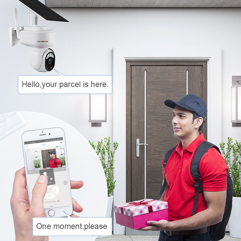 Ls Vision 4mp/2mp Multipurpose Outdoor 4g Solar Camera Wifi Wireless
