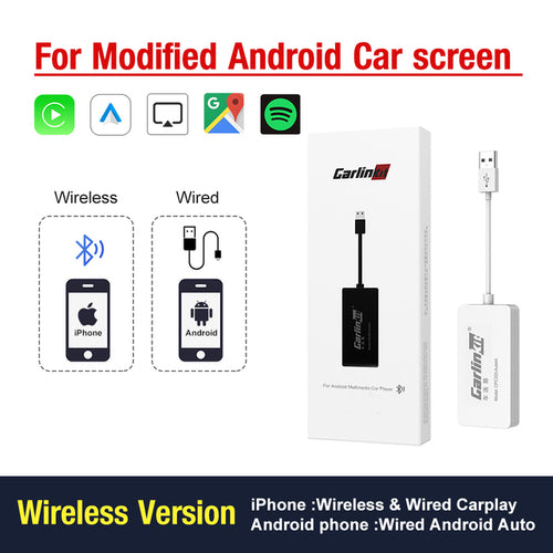 Loadkey & Carlinkit Wired & Wireless Carplay Wireless Android Auto