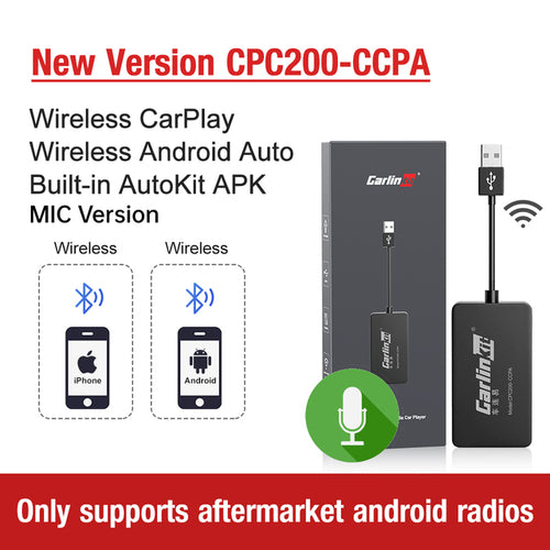 Loadkey & Carlinkit Wired & Wireless Carplay Wireless Android Auto