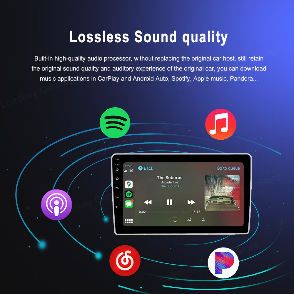 Loadkey & Carlinkit Wired & Wireless Carplay Wireless Android Auto